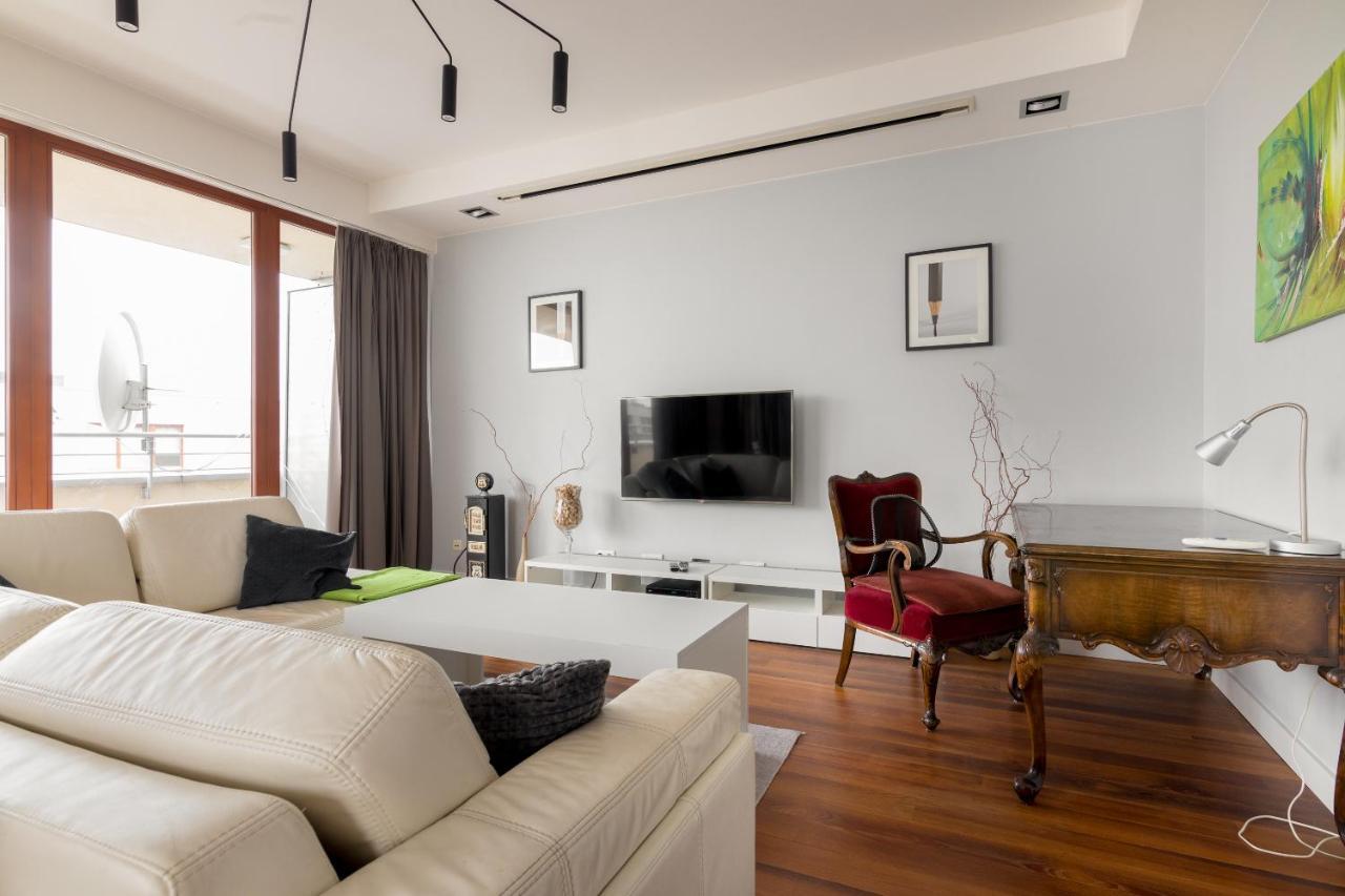 Hlonda Deluxe Apartment With Terrace Varsovia Exterior foto